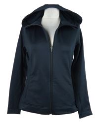 Dámska tmavomodrá termoí prepínaci mikina s kapucňou Hakro