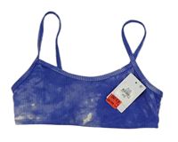 Modrá žebrovaná plavková lambada Primark