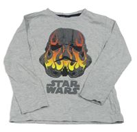 Šedé triko se Star Wars