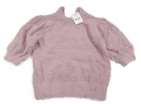 Nové - Svetloružový chlpatý sveter Next