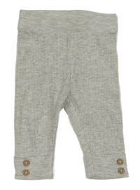 Svetlosivé rebrované ľahké tepláky