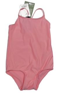 Nové - Růžové jednodílné plavky