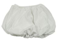 Biela perforovaná sukňa Next