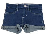 Tmavomodré rifľové kraťasy Denim Co.