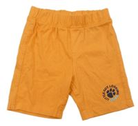 Oranžové ľahké kraťasy Dopodopo