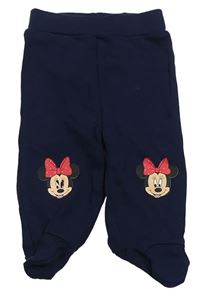 Tmavomodré polodupky s Minnie Disney