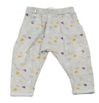 Šedé tepláky se srdíčky Ergee