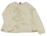 Vanilkové tričko s Růženkou Disney