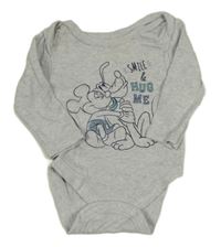 Sivé body s Mickeym Disney