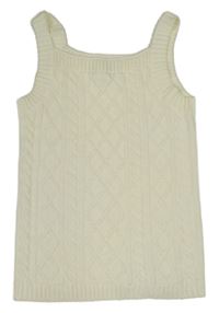 Smotanový pletený top Primark