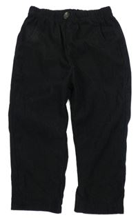 Čierne manšestráky Shein