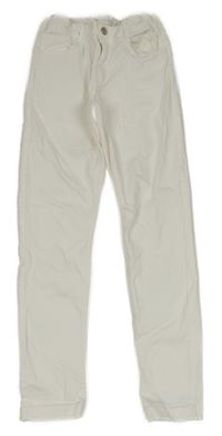 Biele skinny rifle ZARA