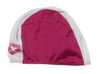 Ružovo-biela plavecká čapica Arena