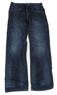 Tmavomodré straight rifle C&A