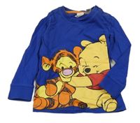 Modré triko s medvídkem Pú H&M