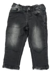 Šedé teplákové rifle 