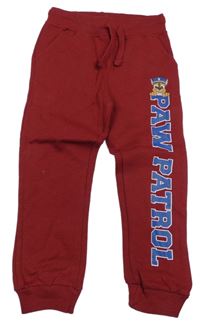 Červené tepláky s Paw Patrol Nickelodeon