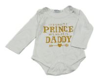 Bílé body s nápisem 