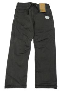 Nové - Tmavošedé teplákové rifle F&F