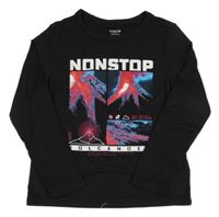 Černé triko s potiskem Old Navy