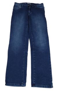 Tmavomodré teplákové rifle S. Oliver vel. 176