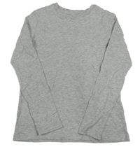 Sivé melírované tričko H&M