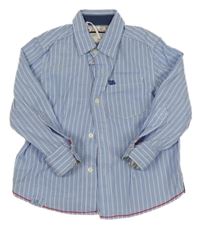 Světlemodrá proužkovaná košile Next 