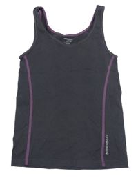 Tmavosivý top Scholler