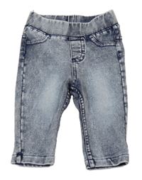 Světlemodré džegíny riflového vzhledu H&M