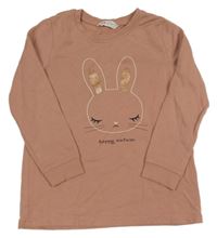 Svetlohnedá mikina so zajačikom H&M