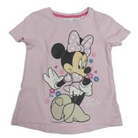 Svetloružové tričko s Minnie MANGUUN