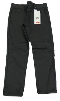 Nové - černé potažené skinny rifle F&F