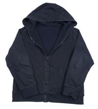 Tmavomodrá prepínaci mikina s kapucňou F&F