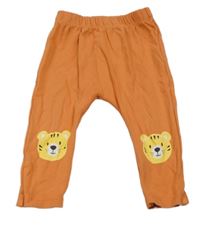 Cihlové turecké tepláky s tygry babyoye