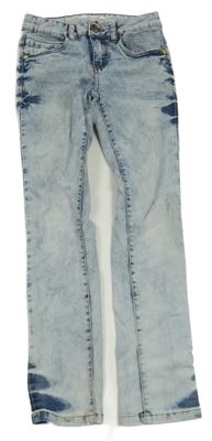 Modro-biele plesňové skinny rifle Chapter young