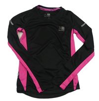 Čierno-ružové funkčné tričko Karrimor