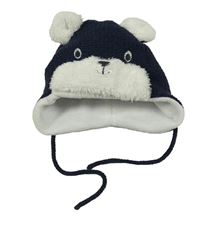 Tmavomodrá čapica s ňufáčikom  C&A