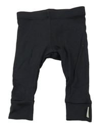 Antracitové rebrované ľahké tepláky Primark