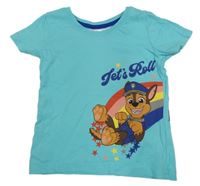 Světlemodré tričko s Paw Patrol Nickelodeon