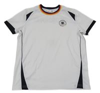Bílo-černé fotbalové tričko - Deutschland