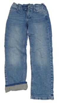Modré podšité skinny rifle H&M