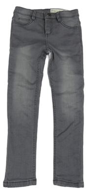 Sivé slim fit rifle Lupilu