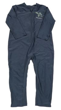 Tmavošedý UV overal s želvičkou H&M