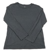 Tmavosivé tričko H&M