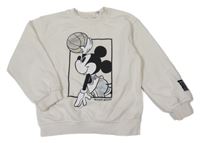 Smotanová mikina s Mickeym H&M