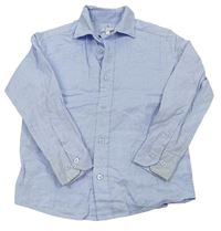 Svetlomodrá pruhovaná košeľa Bluezoo