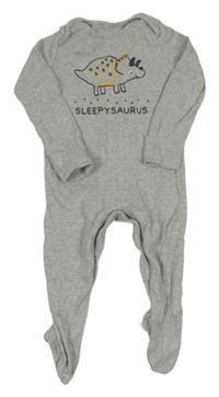 Sivý overal s dinem a nápisom F&F