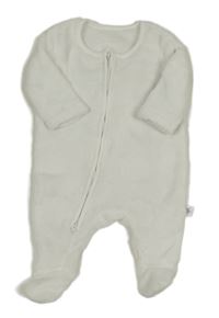 Biely plyšový overal George