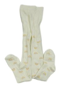 Smotanové pančuchy s duhami H&M