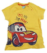 Žluté tričko - Auta Disney